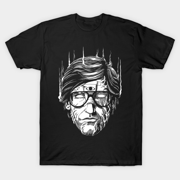 Cronenberg - White T-Shirt by SerhiyKrykun